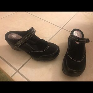 Black clogs